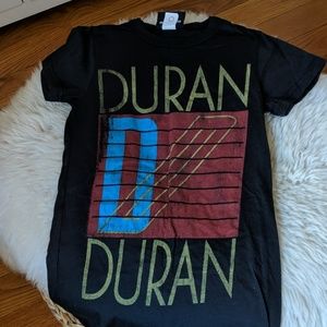 Duran Duran 1984 Band Tee, Charcoal, size S